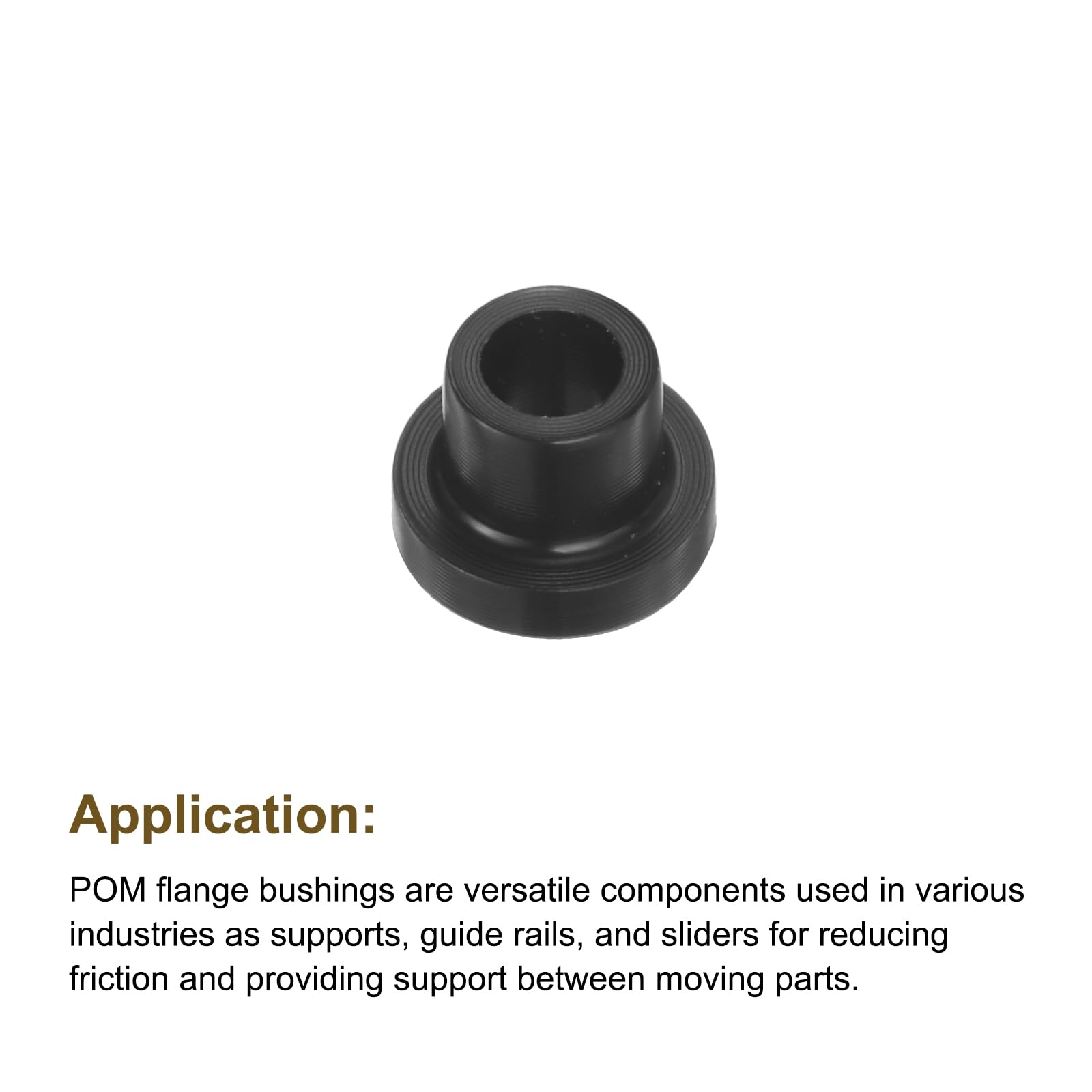 スリーブベアリング ブッシング POMラップ オイルなし ブラック ボア 黒 楽天市場】スリーブベアリング ブッシング POMラップ オイルなし